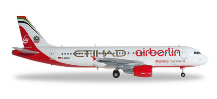 Die Airbus A320 " Bewegen Forward " Air Berlin / Etihad Airways